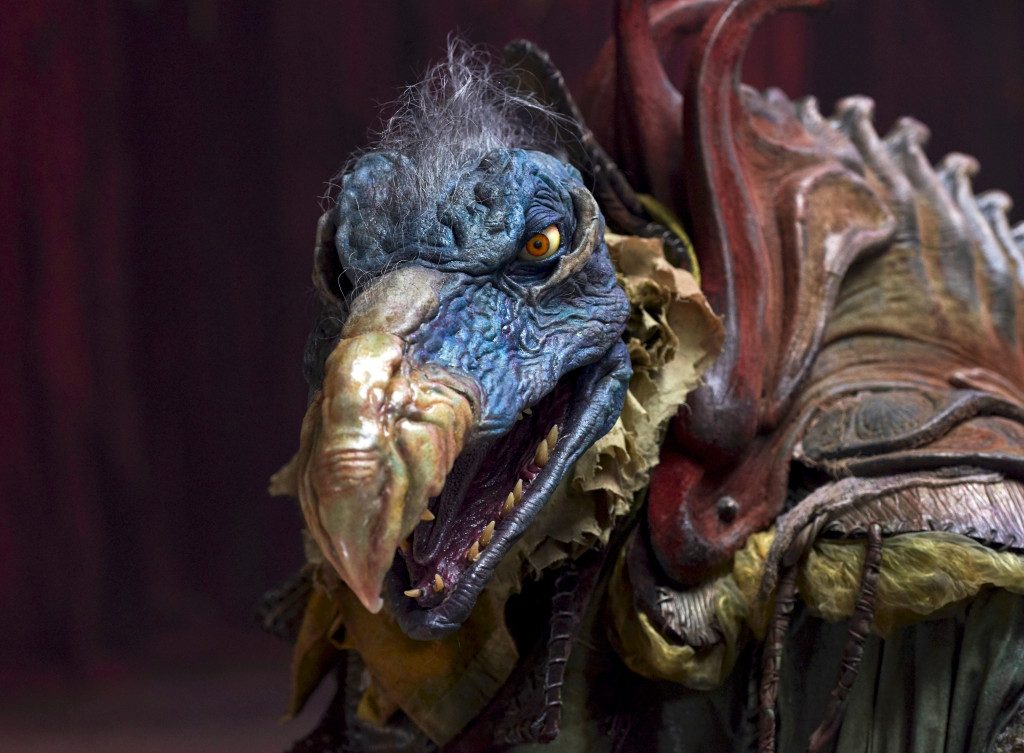 Skeksis from "The Dark Crystal"