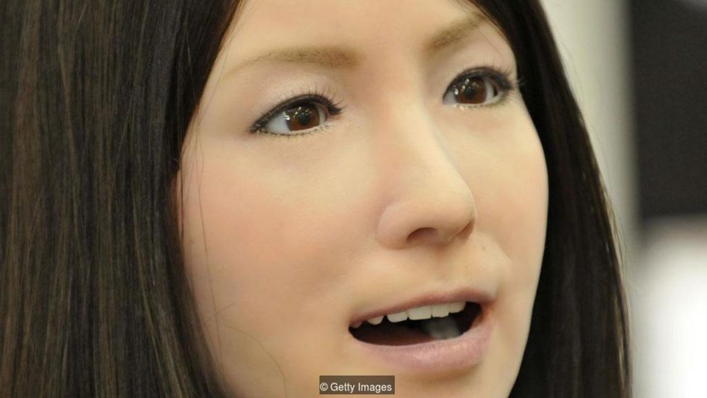 creepy uncanny valley robot woman